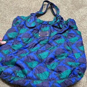 Marc by Marc Jacobs Pretty Nylon Etta Print Medium Tote in Jungle Green Multi